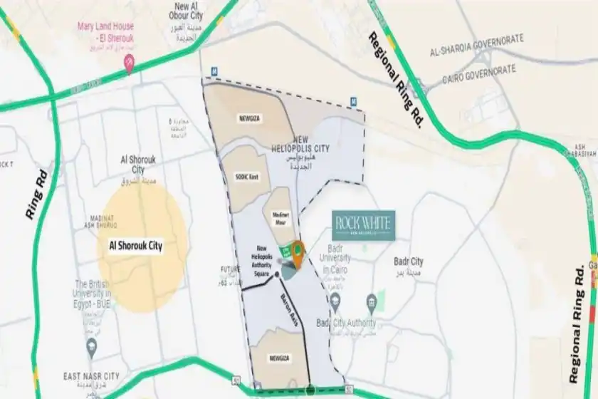 كمبوند طلاله هليوبوليس الجديدة Talala امتلك بمقدم 10% موقع طلاله هليوبوليس الجديدة