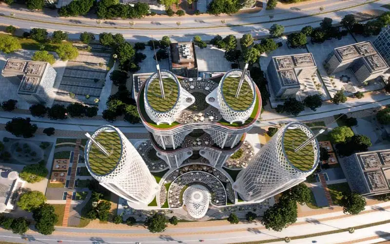 تعرف علي افضل مولات الداون تاون العاصمة الإدارية الجديدة حي الداون تاون العاصمة الادارية